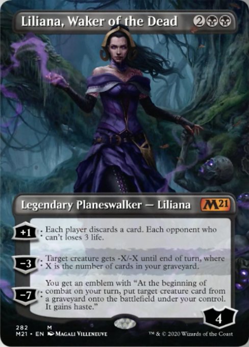 Liliana, Waker of the Dead - Foil