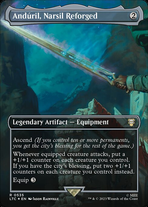Anduril, Narsil Reforged - Surge Foil