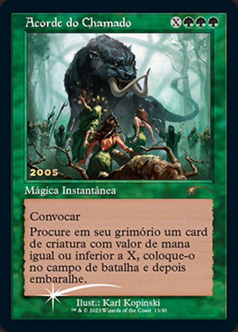 Chord of Calling - Foil - 30th Anniversary Foil (Portuguese)