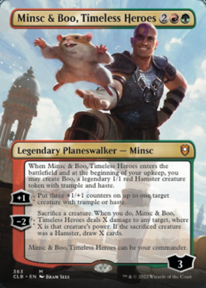 Minsc & Boo, Timeless Heroes - Foil