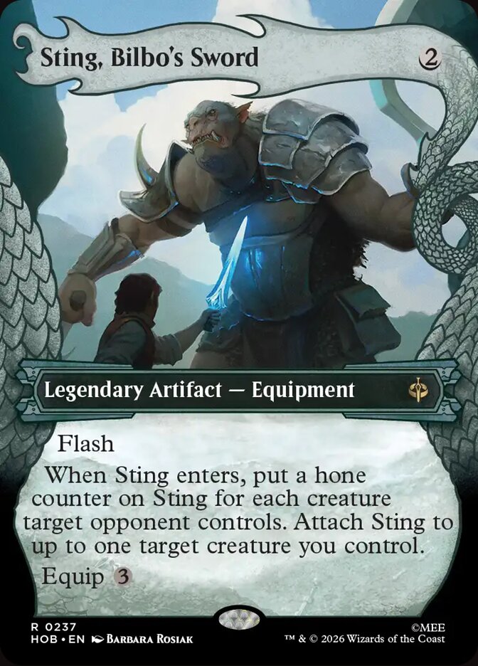 Sting, Bilbo's Sword - Foil