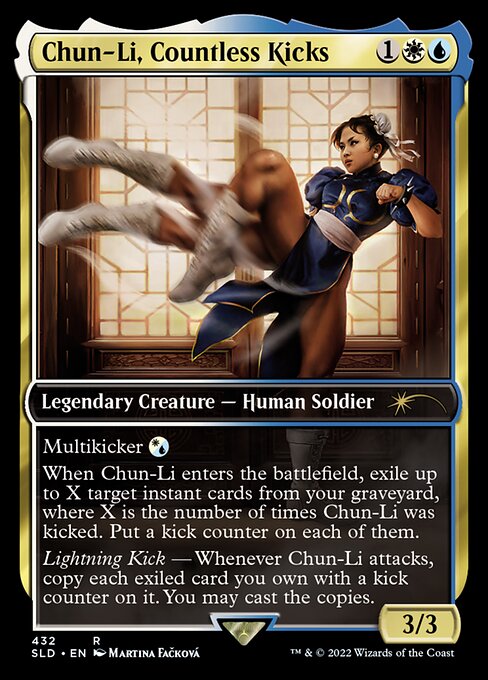Chun-Li Countless Kicks - Foil