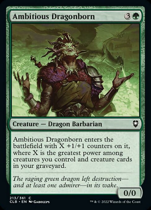 Ambitious Dragonborn - Foil