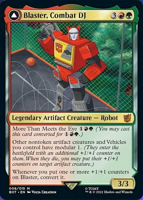 Blaster, Combat DJ