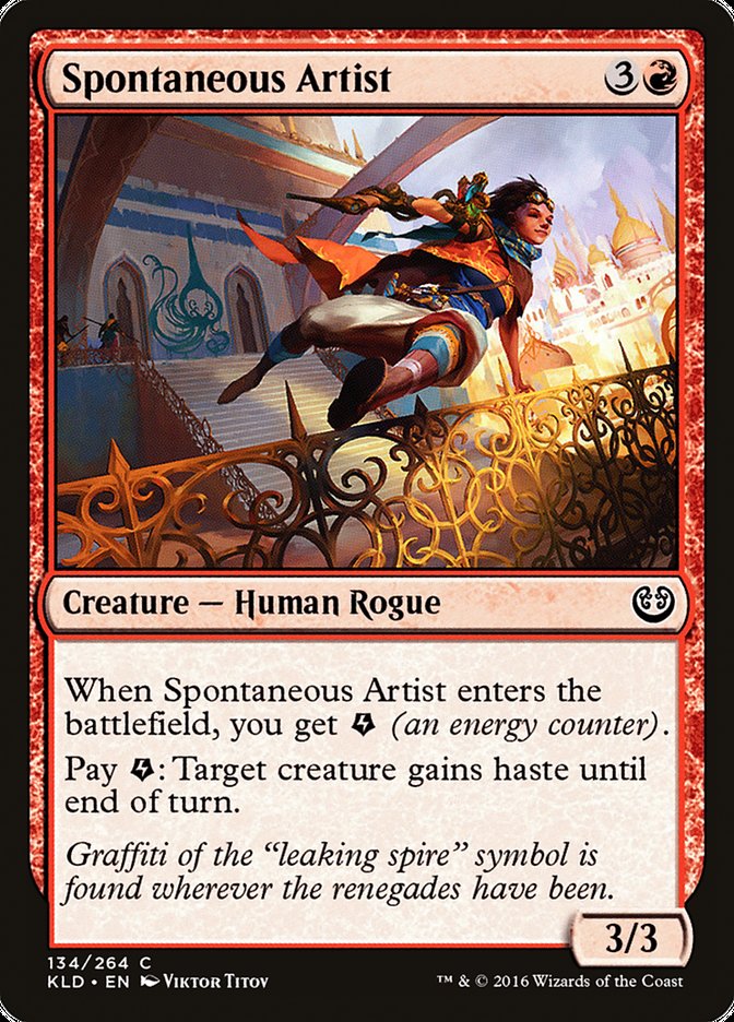 Spontaneous Artist - Foil