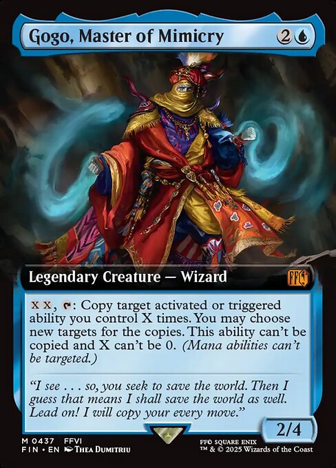Gogo, Master of Mimicry - Foil
