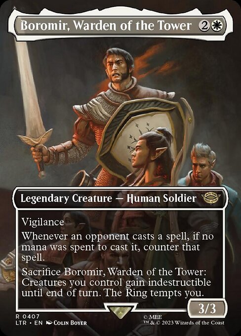 Boromir, Warden of the Tower - Foil