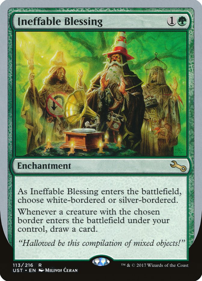Ineffable Blessing (C - Bordered) - Foil