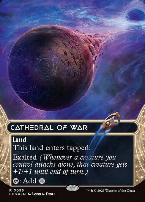 Cathedral of War - Galaxy Foil
