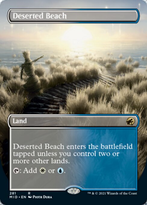 Deserted Beach - Foil
