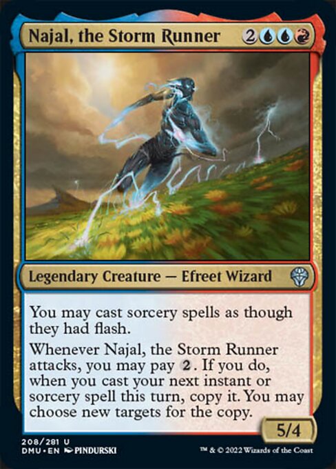 Najal, the Storm Runner - Foil