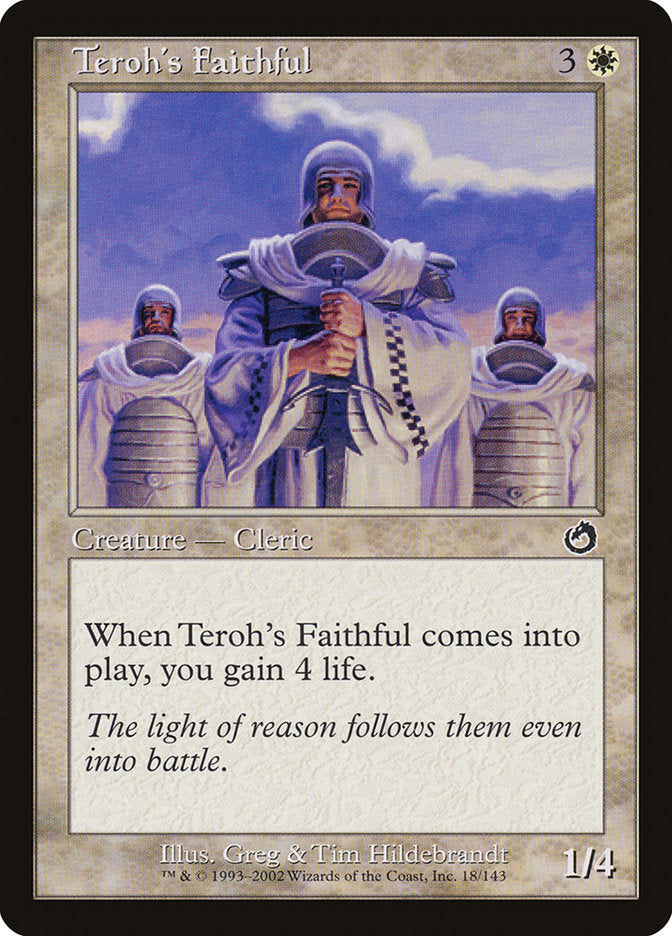 Teroh's Faithful - Foil