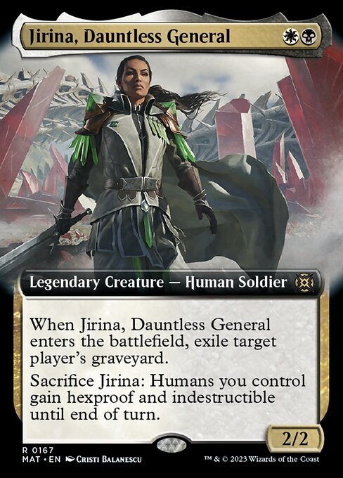 Jirina, Dauntless General - Foil