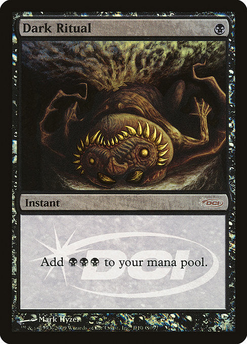 Dark Ritual - Foil - Judge Promo
