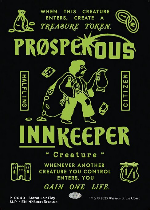 Prosperous Innkeeper - Foil - Secret Lair Prize