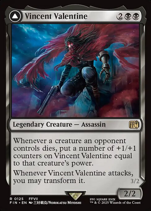 Vincent Valentine - Foil