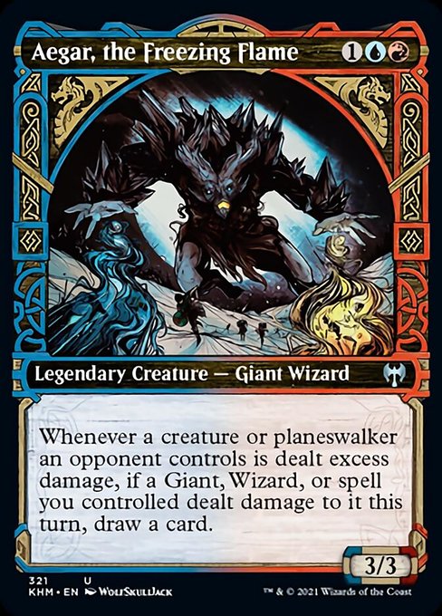 Aegar, the Freezing Flame - Foil