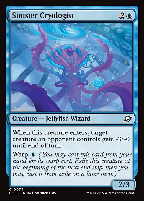 Sinister Cryologist - Foil