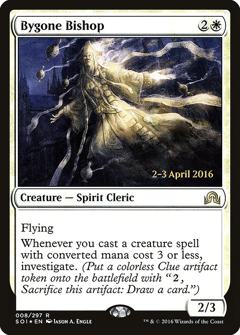 Bygone Bishop - Foil - Prerelease Promo