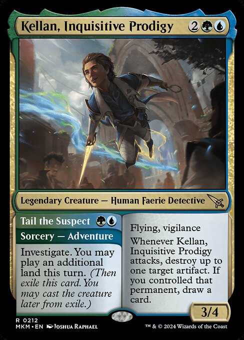 Kellan, Inquisitive Prodigy - Foil