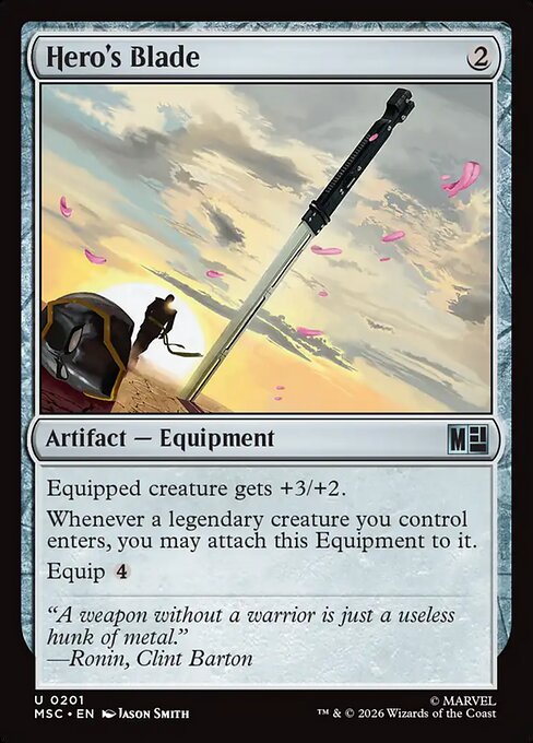 Hero's Blade - Surge Foil