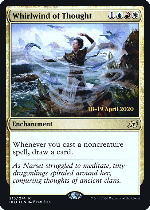 Whirlwind of Thought - Foil - Prerelease Promo