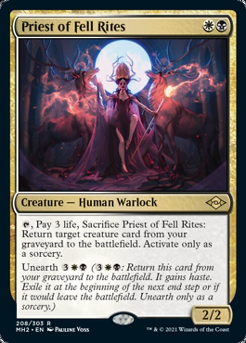 Priest of Fell Rites - Foil