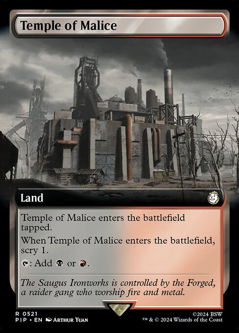 Temple of Malice - Foil