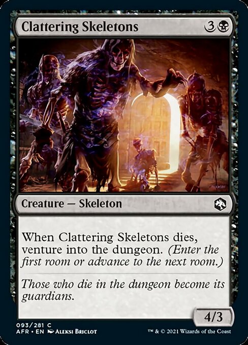 Clattering Skeletons - Foil