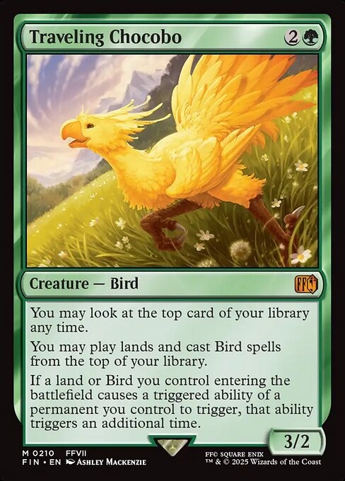 Traveling Chocobo (210) - Foil