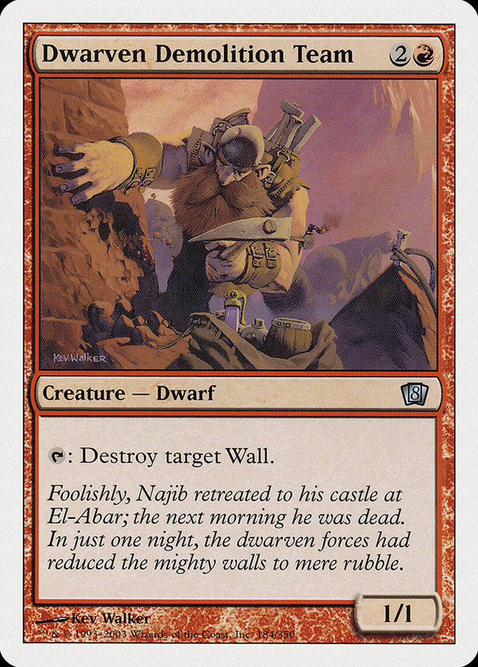 Dwarven Demolition Team - Foil