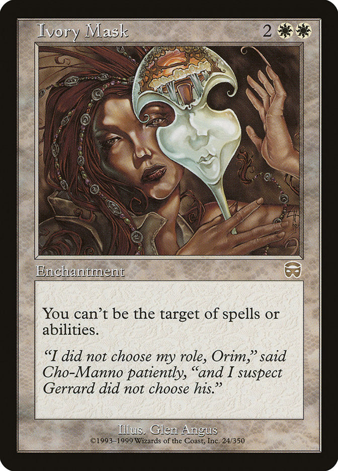 Ivory Mask - Foil