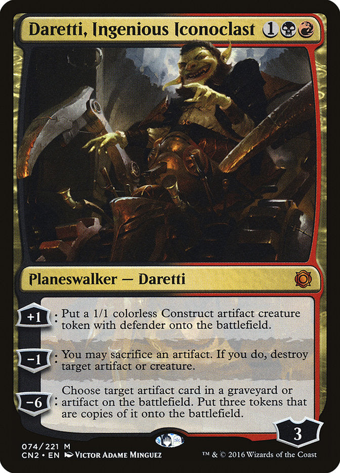 Daretti, Ingenious Iconoclast - Foil