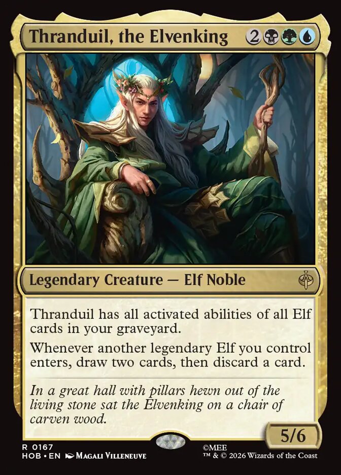 Thranduil, the Elvenking - Foil
