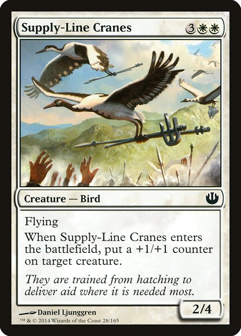 Supply-Line Cranes - Foil