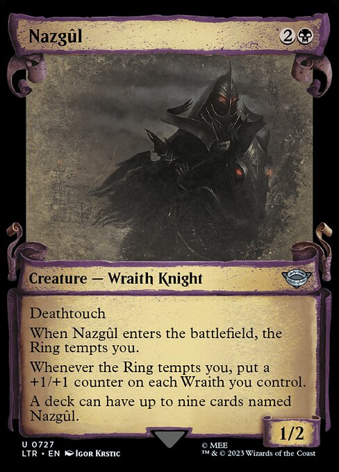 Nazgul (727) - Silver Foil