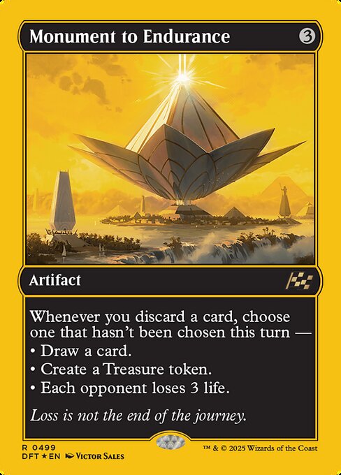 Monument to Endurance - First Place Foil