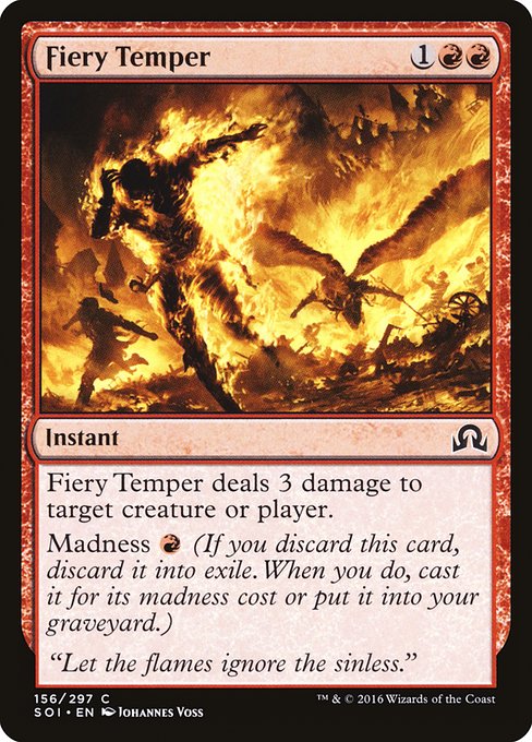 Fiery Temper - Foil