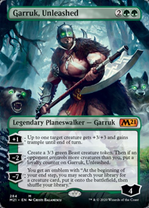 Garruk, Unleashed - Foil