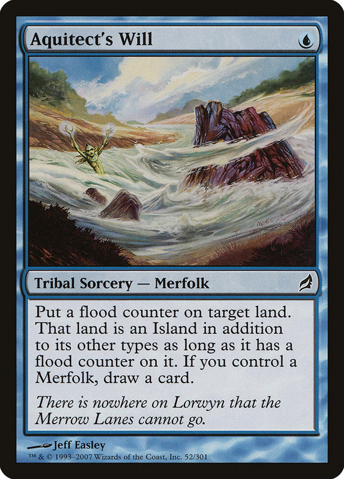 Aquitect's Will - Foil