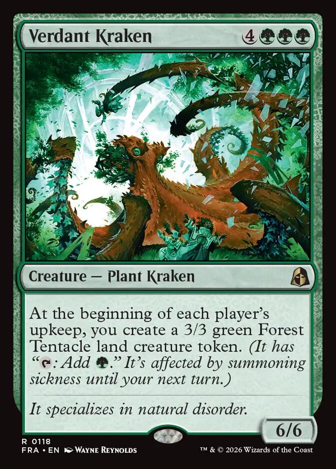 Verdant Kraken - Foil