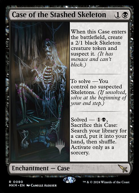 Case of the Stashed Skeleton - Foil - Promo Pack