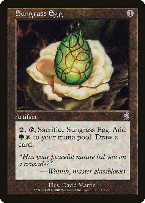 Sungrass Egg - Foil