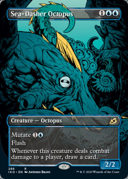 Sea-Dasher Octopus - Foil