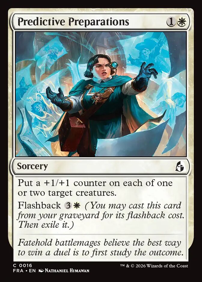 Predictive Preparations - Foil