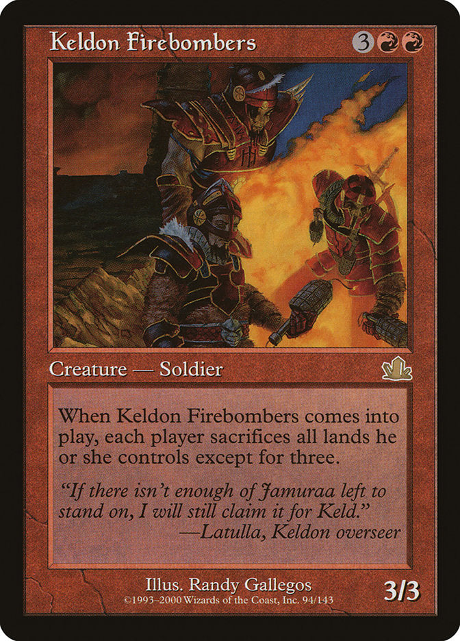 Keldon Firebombers - Foil