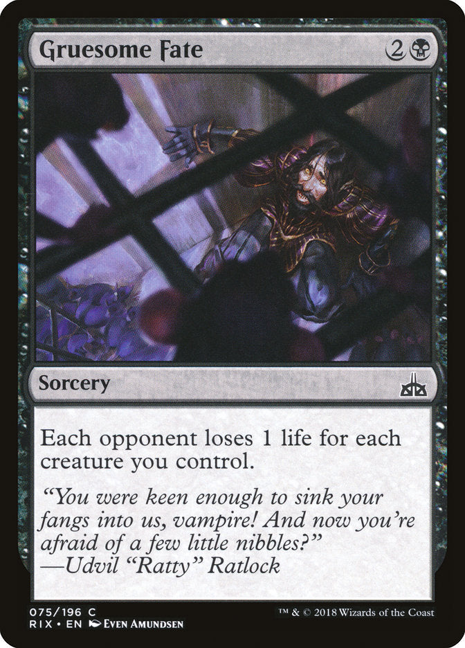 Gruesome Fate - Foil