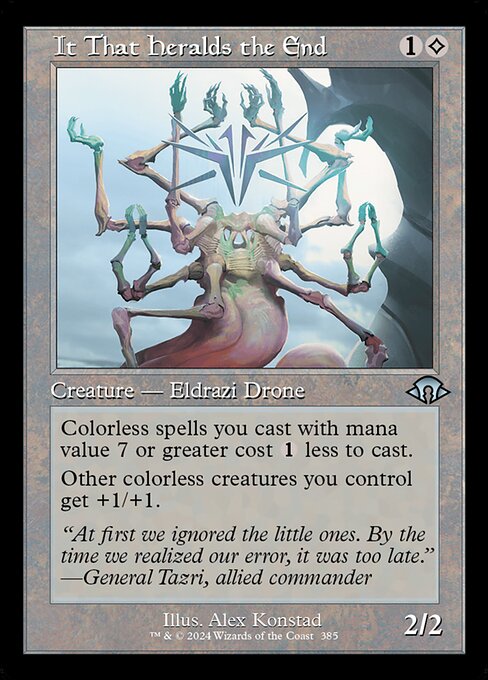 It That Heralds the End - Foil