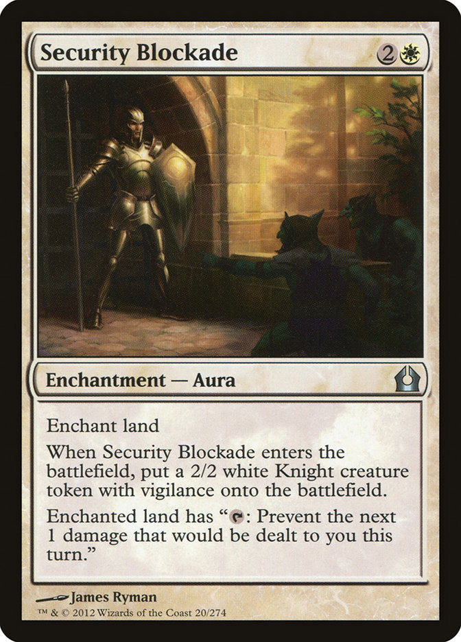 Security Blockade - Foil