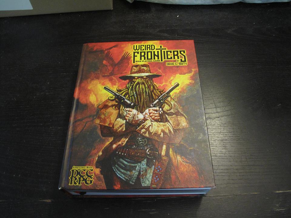 Weird Frontiers RPG game Hardcover